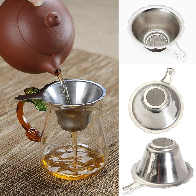 Loose Leaf Tea Infuser - مصفاة شاي قابلة لإعادة الاستخدام، إبريق
