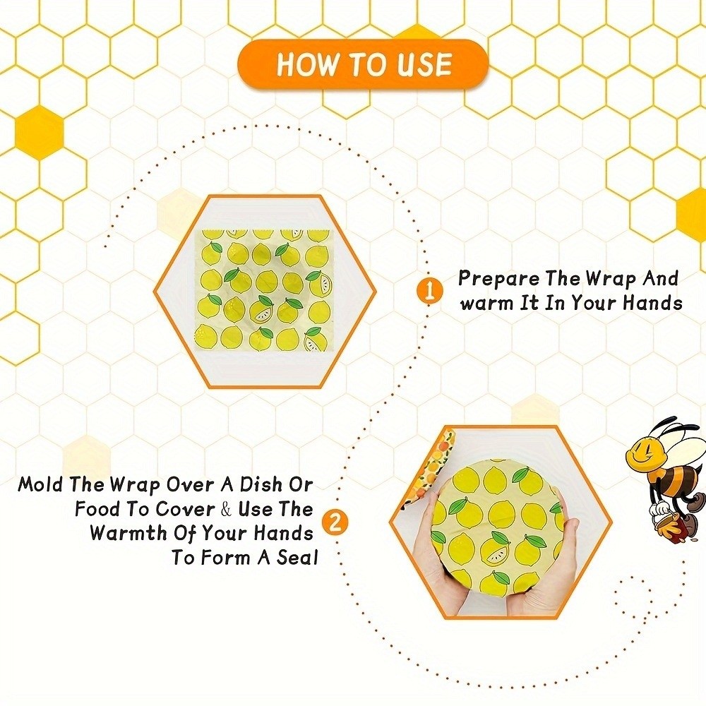 9 قطع من أغطية الطعام المصنوعة - مراجعة Beeswax Food Cover وسعره
