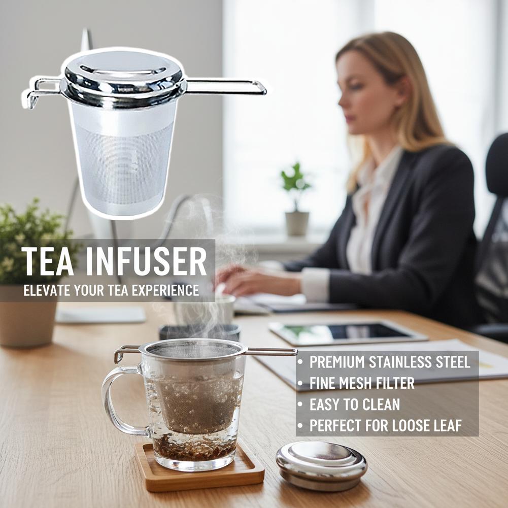 1/2 قطعة، مصفاة شاي من الفولاذ - مراجعة Loose Leaf Tea Infuser وسعره