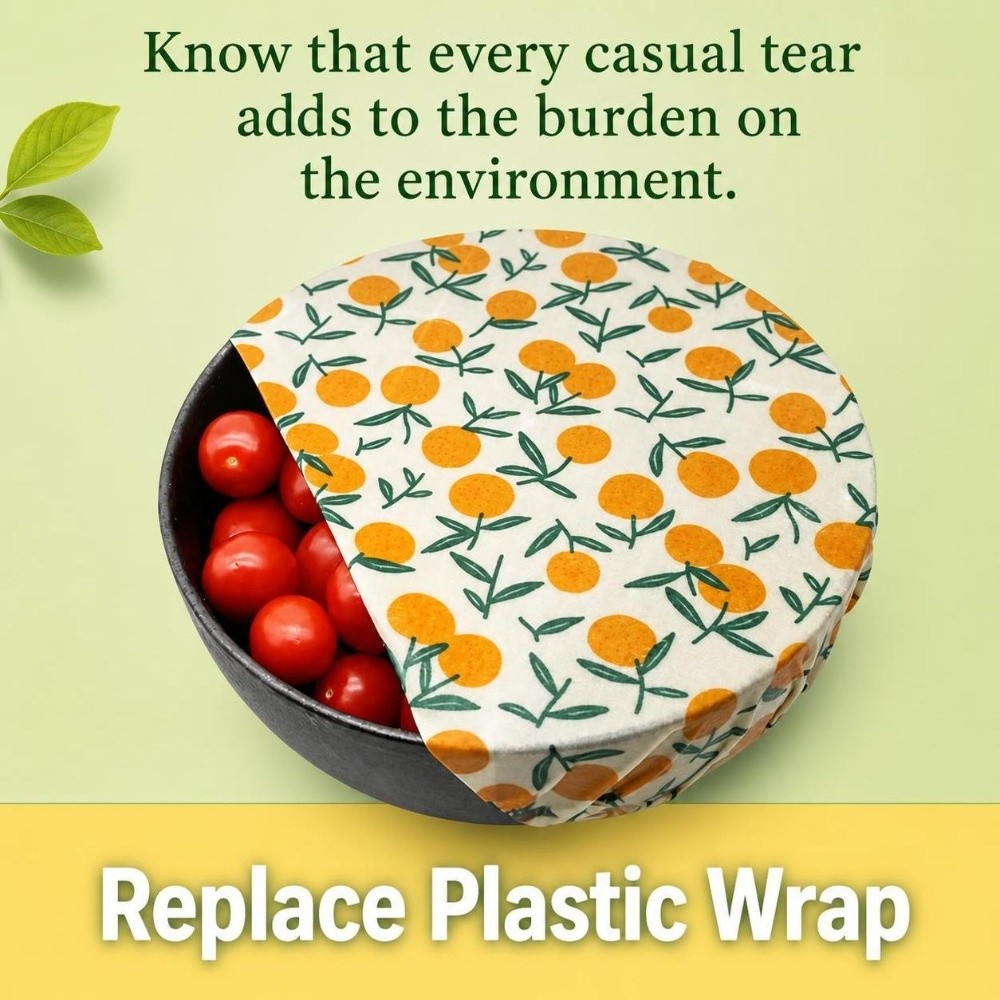 9 قطع من أغطية الطعام المصنوعة - مراجعة Beeswax Food Cover وسعره