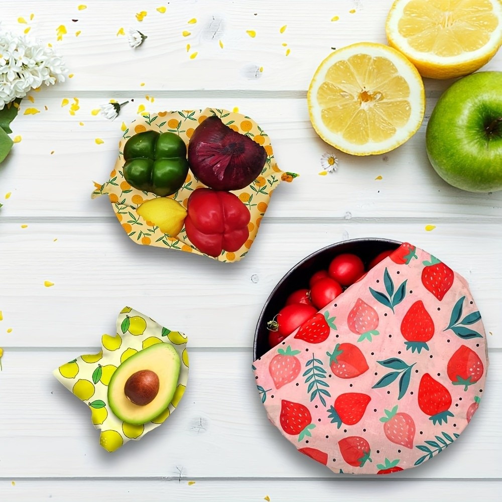 9 قطع من ورق تغليف الطعام المص - مراجعة Beeswax Food Cover وسعره